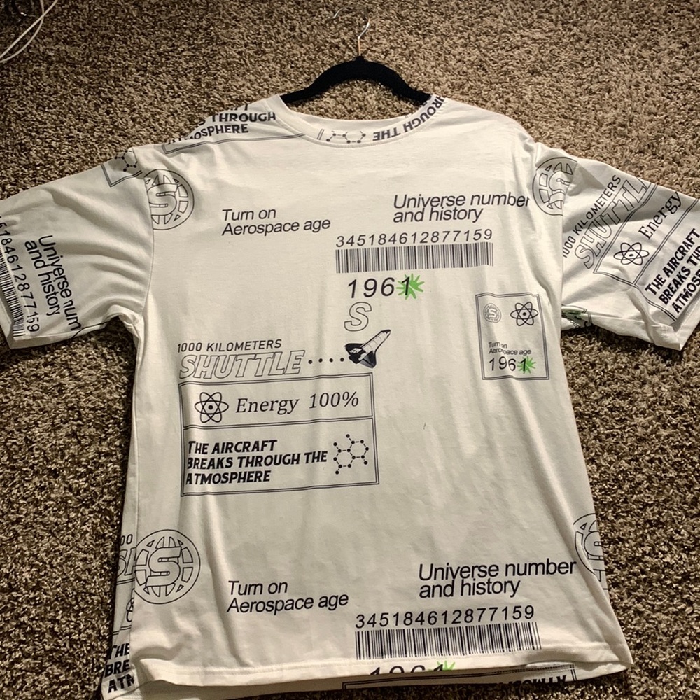 White Space Theme T-Shirt